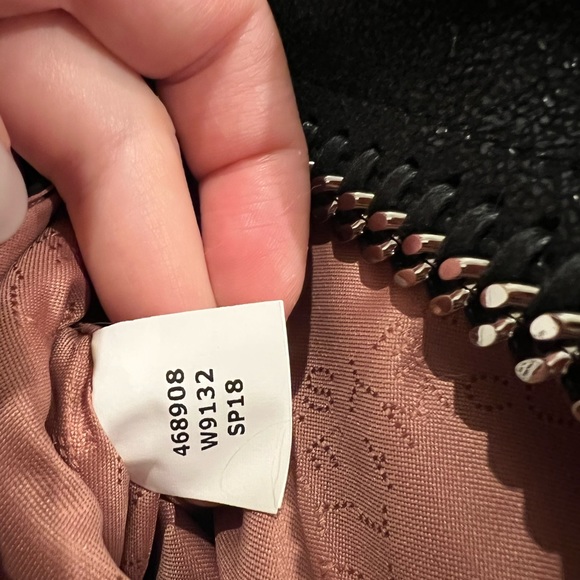 Stella McCartney Falabella Front Zip Backpack Shaggy Deer Mini - Picture 6 of 6